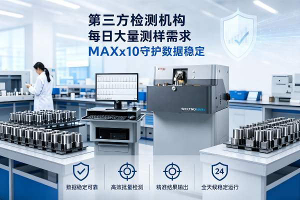 每日大量测样订单，斯派克 MAXx10守护第三方检测数据质量